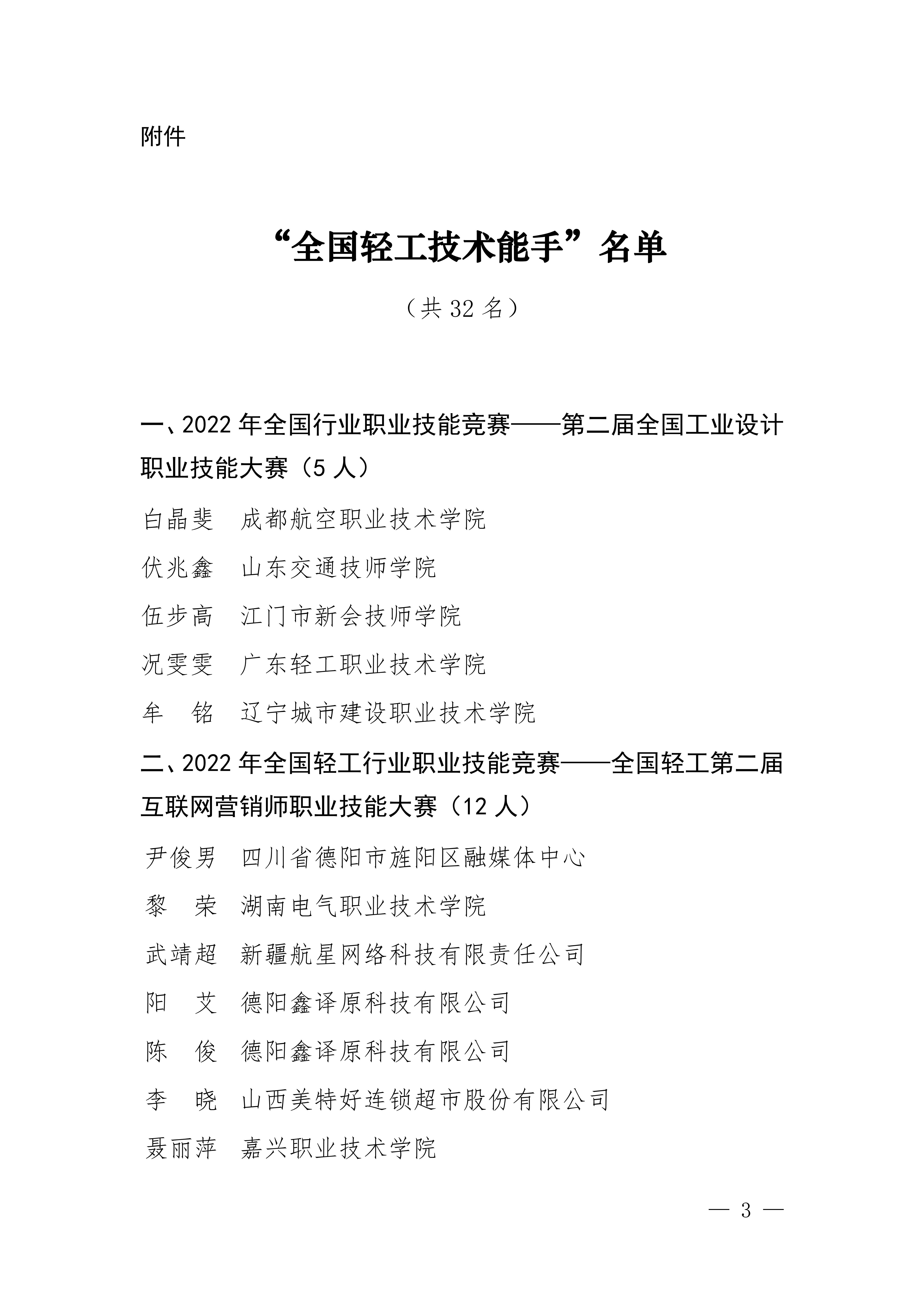 2023.07.05 關(guān)于授予白晶斐等32名同志“全國(guó)輕工技術(shù)能手”榮譽(yù)稱(chēng)號(hào)的決定_02.jpg